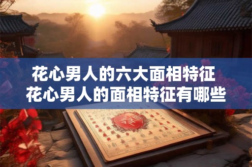 花心男人的六大面相特征 花心男人的面相特征有哪些