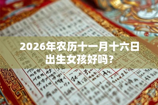 2026年农历十一月十六日出生女孩好吗? 2026年农历十一月十六日出生女孩好吗?