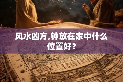 风水凶方,钟放在家中什么位置好？