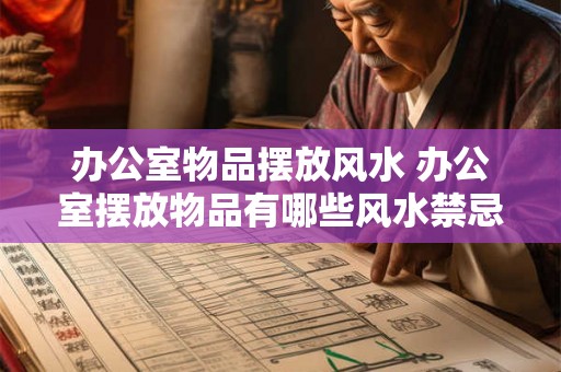 办公室物品摆放风水 办公室摆放物品有哪些风水禁忌 办公室物品摆放风水 办公室摆放物品有哪些风水禁忌
