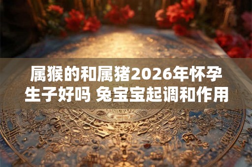 属猴的和属猪2026年怀孕生子好吗 兔宝宝起调和作用