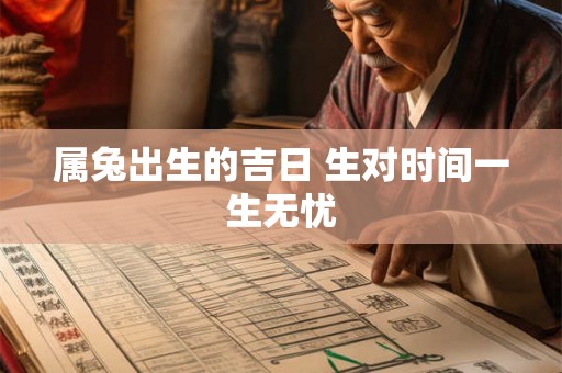 属兔出生的吉日 生对时间一生无忧