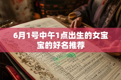 6月1号中午1点出生的女宝宝的好名推荐 6月1号中午1点出生的女宝宝的好名推荐