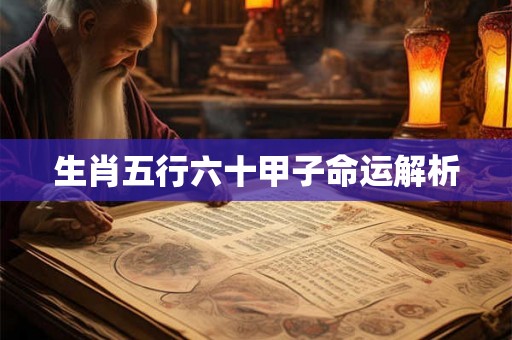 生肖五行六十甲子命运解析