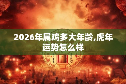 2026年属鸡多大年龄,虎年运势怎么样