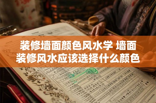 装修墙面颜色风水学 墙面装修风水应该选择什么颜色