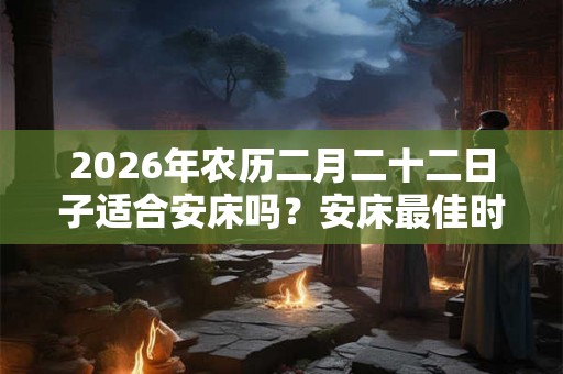 2026年农历二月二十二日子适合安床吗?安床最佳时辰? 2026年农历二月二十二日子适合安床吗?安床最佳时辰?