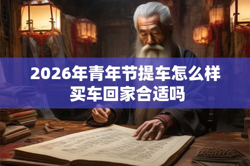 2026年青年节提车怎么样 买车回家合适吗