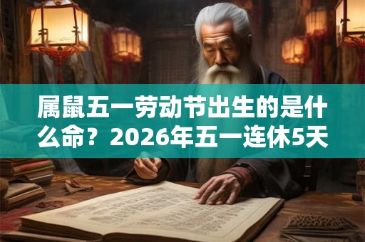 属鼠五一劳动节出生的是什么命?2026年五一连休5天吗? 属鼠五一劳动节出生的是什么命?2026年五一连休5天吗?