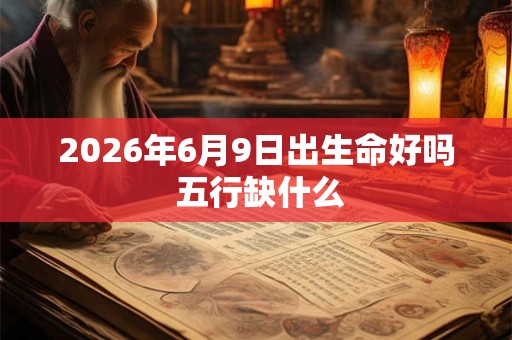 2026年6月9日出生命好吗 五行缺什么 2026年6月9日出生命好吗 五行缺什么