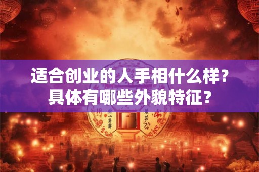 适合创业的人手相什么样？具体有哪些外貌特征？