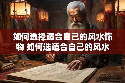 如何选择适合自己的风水饰物 如何选适合自己的风水饰品