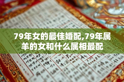 79年女的最佳婚配,79年属羊的女和什么属相最配 79年女的最佳婚配,79年属羊的女和什么属相最配