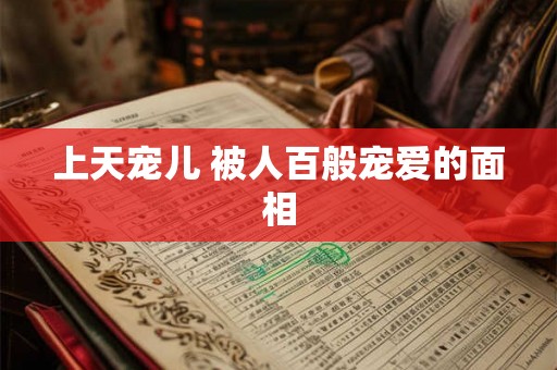 上天宠儿 被人百般宠爱的面相 上天宠儿 被人百般宠爱的面相