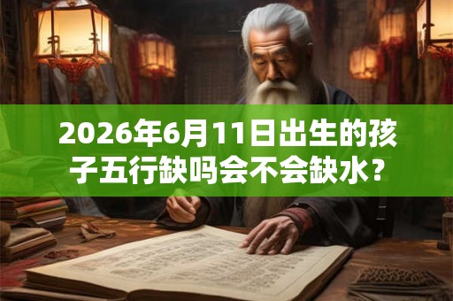 2026年6月11日出生的孩子五行缺吗会不会缺水？