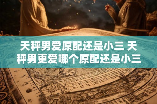 天秤男爱原配还是小三 天秤男更爱哪个原配还是小三