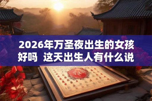 2026年万圣夜出生的女孩好吗  这天出生人有什么说法