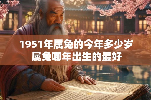 1951年属兔的今年多少岁 属兔哪年出生的最好 1951年属兔的今年多少岁 属兔哪年出生的最好