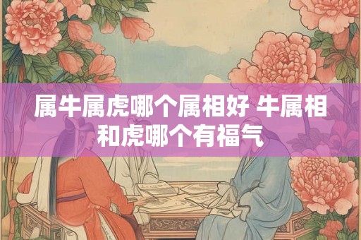 属牛属虎哪个属相好 牛属相和虎哪个有福气 属牛属虎哪个属相好 牛属相和虎哪个有福气