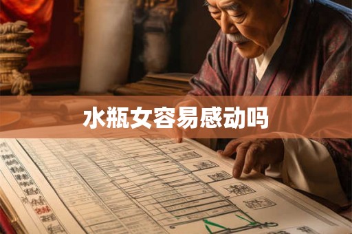 水瓶女容易感动吗 水瓶女容易感动吗