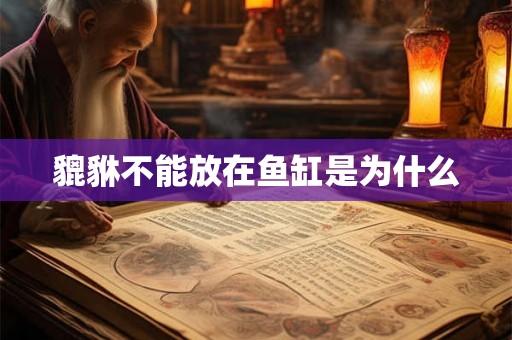 貔貅不能放在鱼缸是为什么