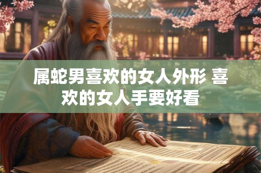 属蛇男喜欢的女人外形 喜欢的女人手要好看