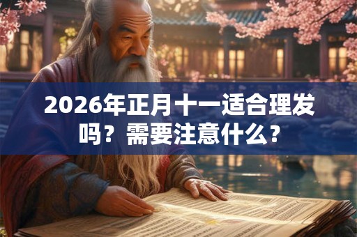 2026年正月十一适合理发吗？需要注意什么？