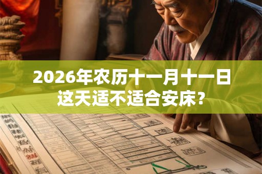 2026年农历十一月十一日这天适不适合安床? 2026年农历十一月十一日这天适不适合安床?