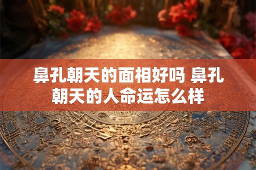鼻孔朝天的面相好吗 鼻孔朝天的人命运怎么样 鼻孔朝天的面相好吗 鼻孔朝天的人命运怎么样