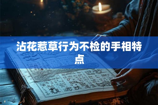 沾花惹草行为不检的手相特点