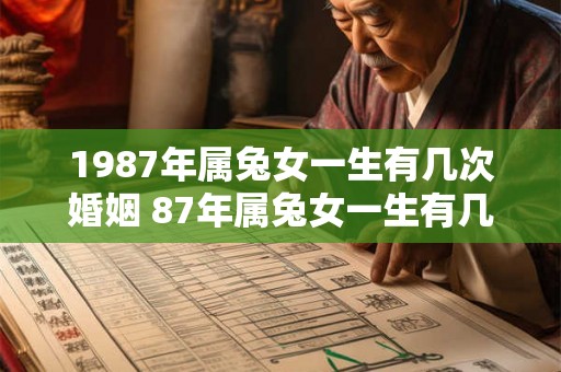 1987年属兔女一生有几次婚姻 87年属兔女一生有几个子女