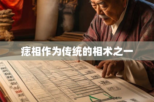 痣相作为传统的相术之一