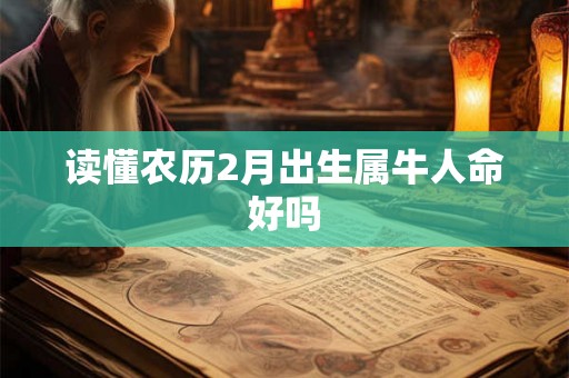 读懂农历2月出生属牛人命好吗