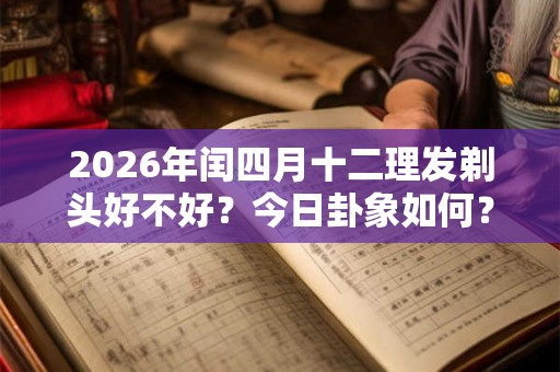 2026年闰四月十二理发剃头好不好？今日卦象如何？