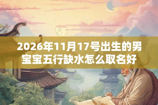 2026年11月17号出生的男宝宝五行缺水怎么取名好 2026年11月17号出生的男宝宝五行缺水怎么取名好