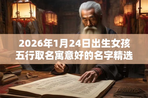 2026年1月24日出生女孩五行取名寓意好的名字精选