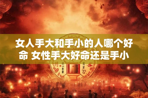 女人手大和手小的人哪个好命 女性手大好命还是手小好命
