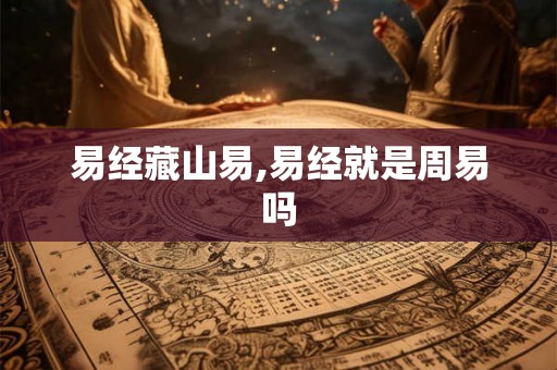 易经藏山易,易经就是周易吗