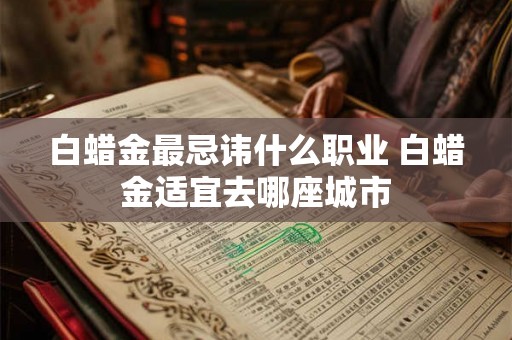 白蜡金最忌讳什么职业 白蜡金适宜去哪座城市