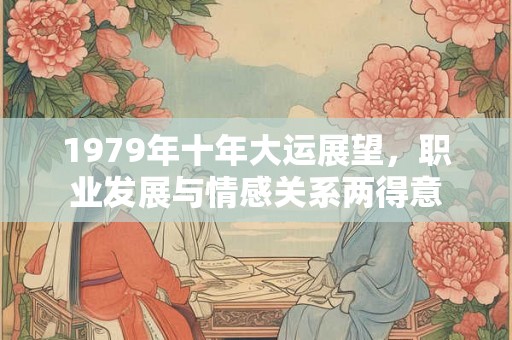 1979年十年大运展望，职业发展与情感关系两得意