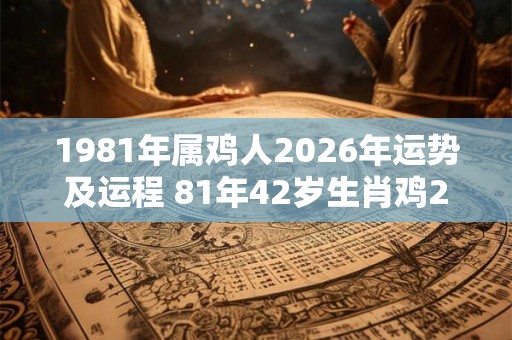 1981年属鸡人2026年运势及运程 81年42岁生肖鸡2026年每月运势