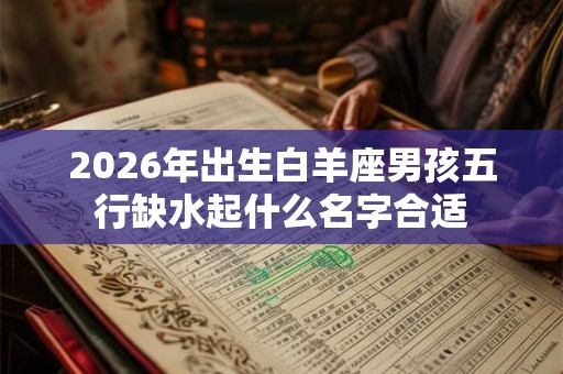 2026年出生白羊座男孩五行缺水起什么名字合适