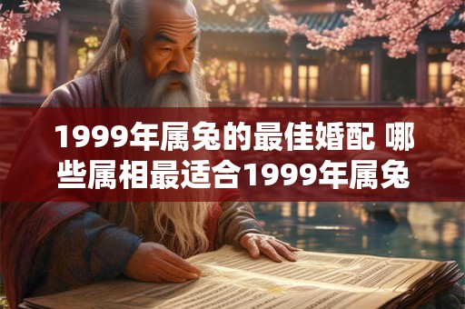 1999年属兔的最佳婚配 哪些属相最适合1999年属兔的人结婚