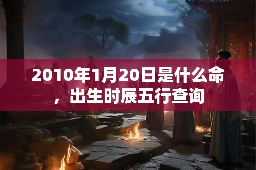 2010年1月20日是什么命，出生时辰五行查询