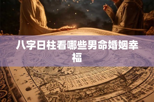 八字日柱看哪些男命婚姻幸福
