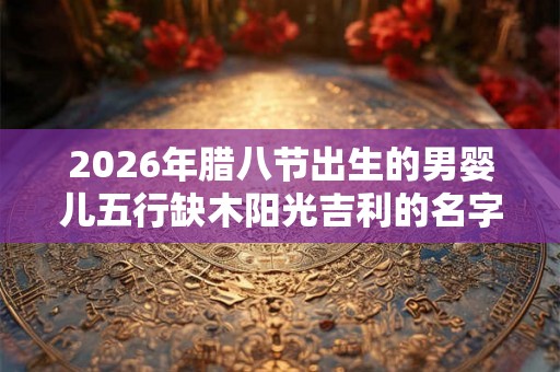 2026年腊八节出生的男婴儿五行缺木阳光吉利的名字精选