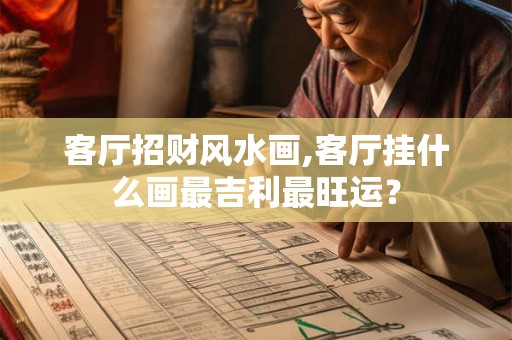 客厅招财风水画,客厅挂什么画最吉利最旺运？