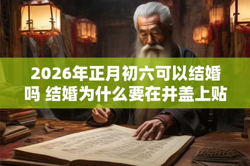 2026年正月初六可以结婚吗 结婚为什么要在井盖上贴红纸