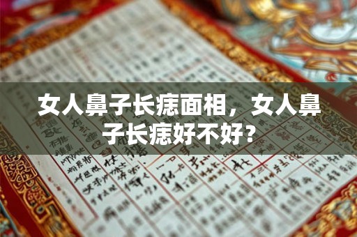 女人鼻子长痣面相,女人鼻子长痣好不好? 女人鼻子长痣面相,女人鼻子长痣好不好?
