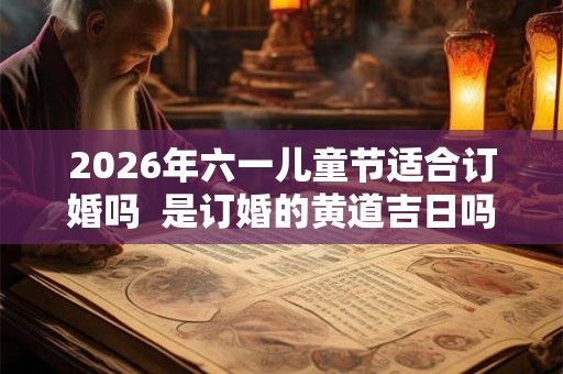 2026年六一儿童节适合订婚吗  是订婚的黄道吉日吗